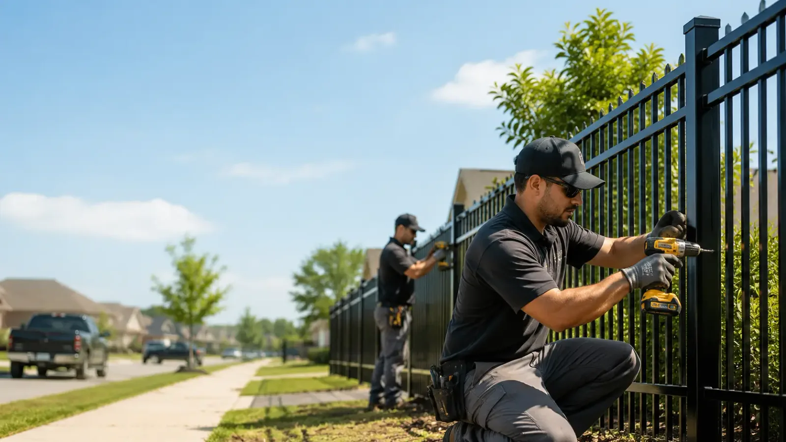 Metal Fence Installation in Folsom, CA